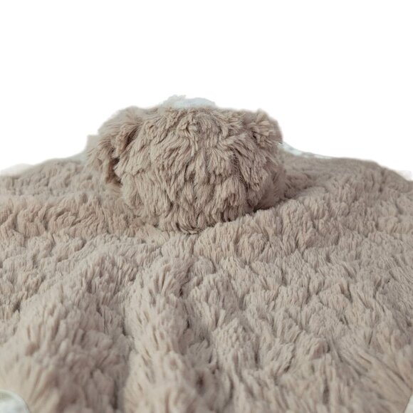 Mary Meyer Dog Lovey Plush Brown 13" Satin Trim & Back Soothing Security Puppy - Picture 4 of 10